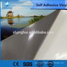 Promotioned!! White Printable Self Adhesive Waterproof Vinyl Rolls for printing/vehicle wrap vinyl film
